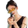 New Internet celebrities ins fashion street sunglasses women's concave trend styling glasses men's street fashion sunglasses tide