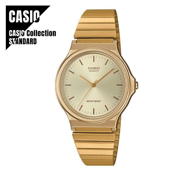 [Immediate delivery] Domestic genuine product CASIO Collection STANDARD Casio Standard Analog Chipukashi MQ-24G-9EJH Gold Watch Ladies Free Shipping
