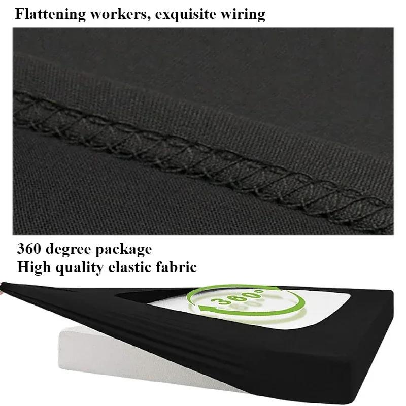 1 Stück Boxspring-Abdeckung Hotelqualität Umwickelbare Bettröcke - Matratzenschoner Hülle - Einfach zu installieren Twin/Full/Queen/King