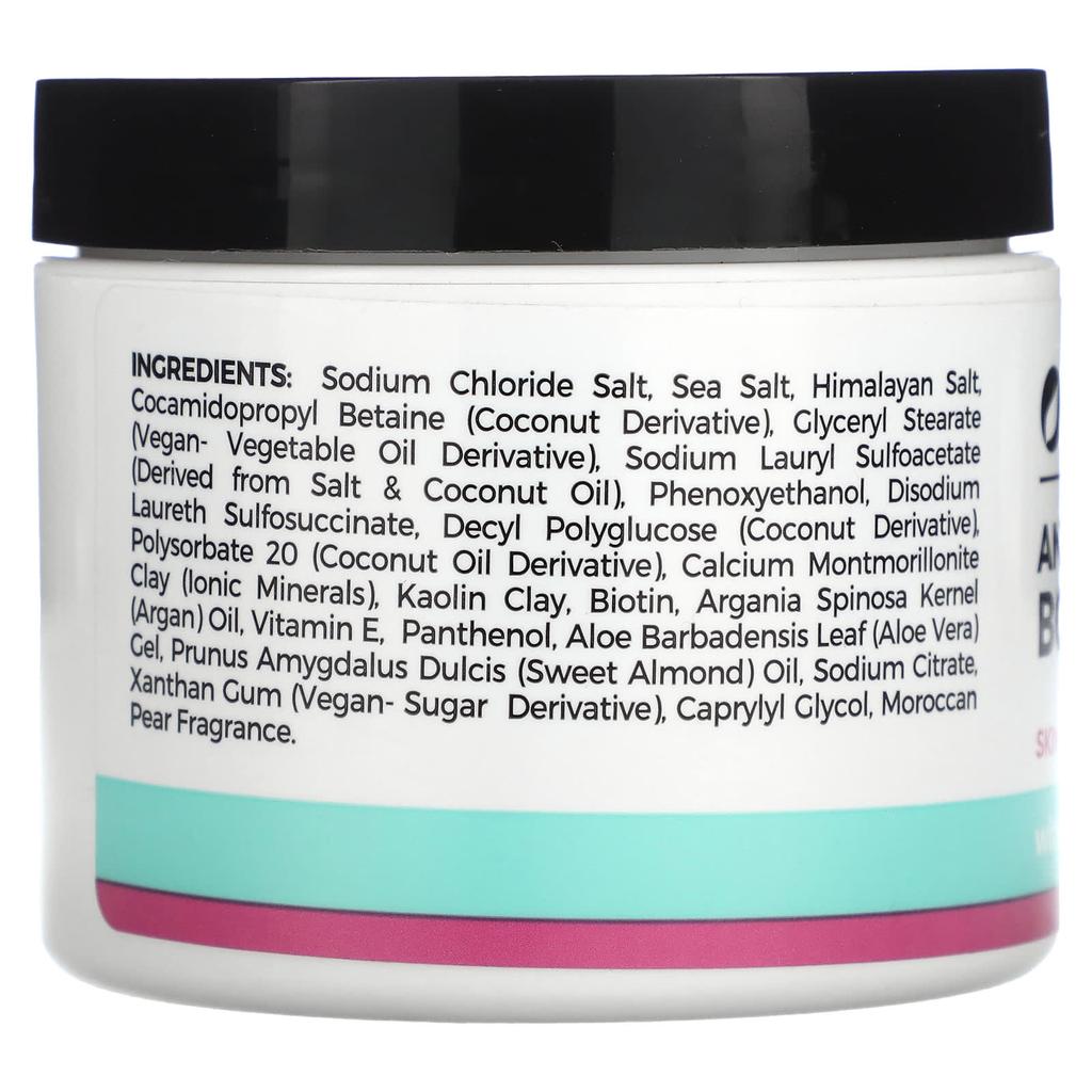 Zion Health Adama, Ancient Clay, Body Scrub, Moroccan Pear, 4 Oz (113 G)