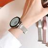 18mm 22mm 20mm Edelstahlarmband für Samsung Galaxy 7 6 5 4 44mm 40mm Magnetisches Schlaufenband für Huawei Watch GT5 Pro 42mm 46mm