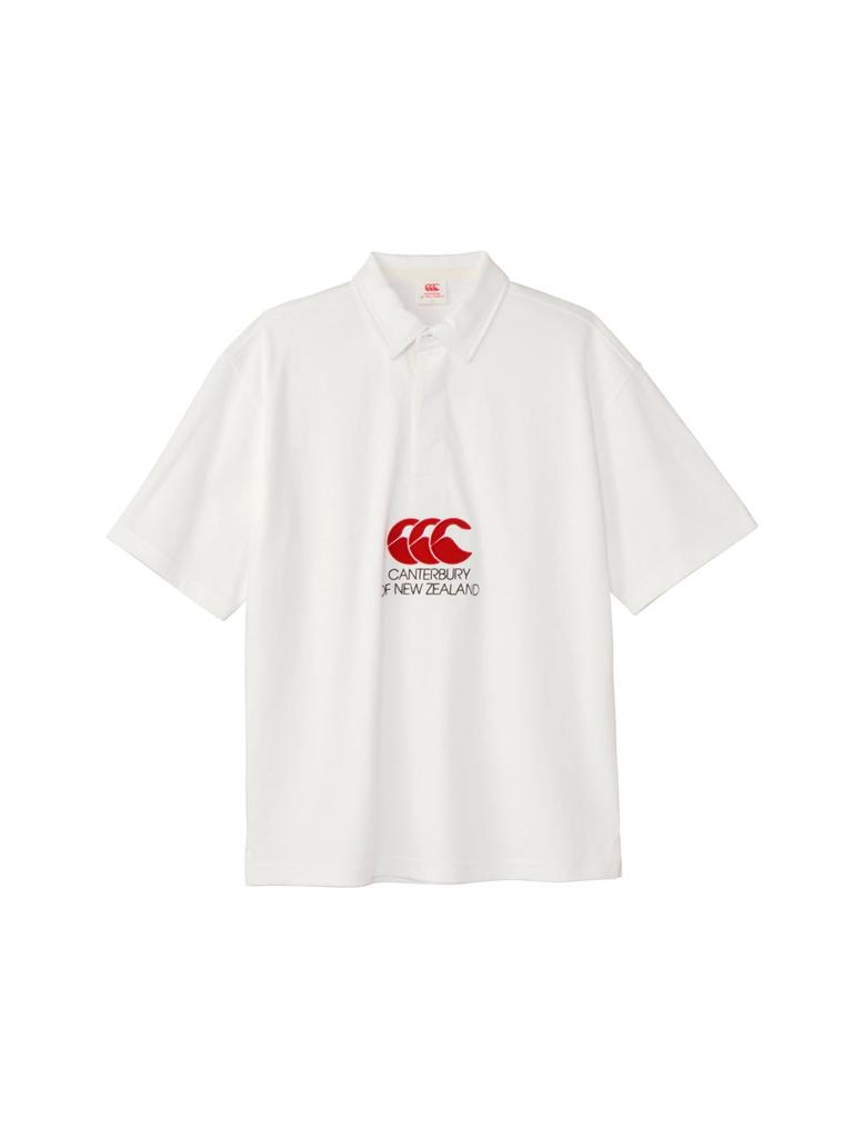 Canterbury Heavy Rugby Shirt, Unisex, White, Size XL