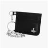Vivienne Westwood Smooth Leather Flat Chain Card Wallet 5403000gu L003t N401