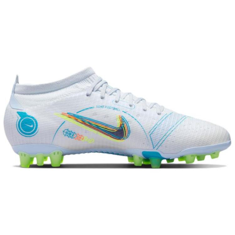 Nike Vapor 14 Pro AG 'Light Gray Blue Green' (Unisex) Soccer Shoes DJ2845 054