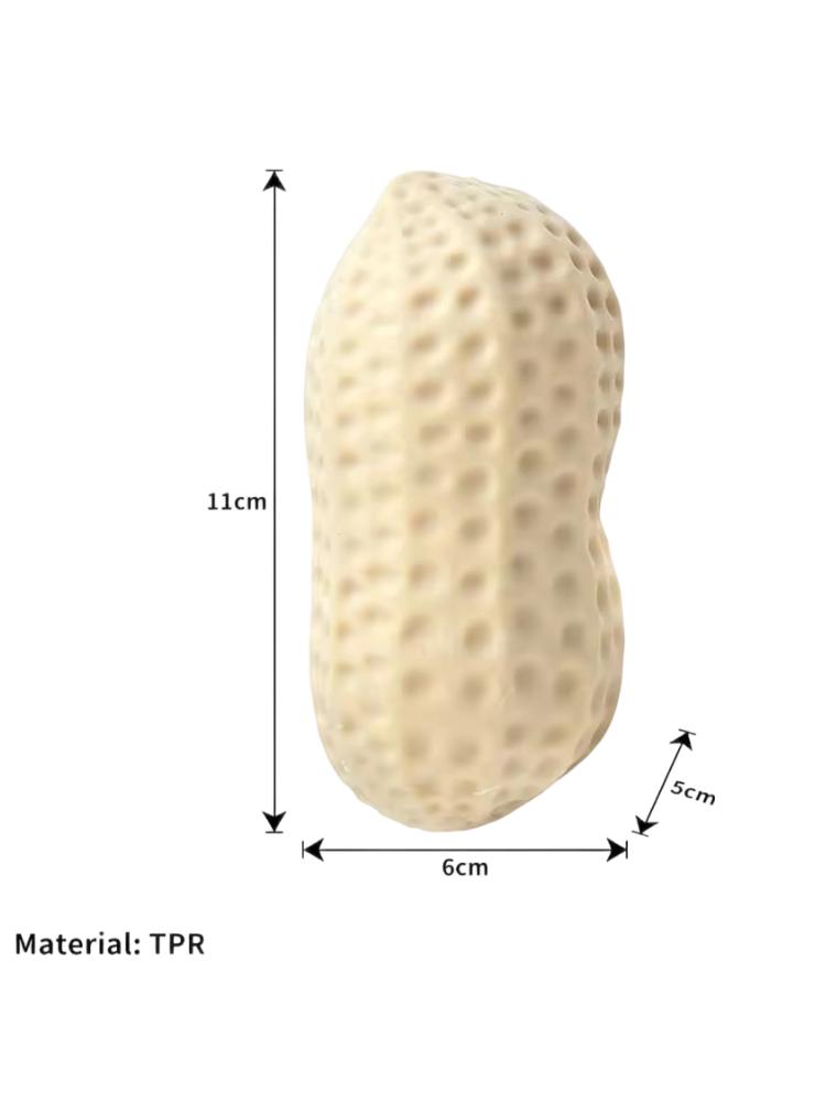 Peanut Stress Ball Crunchy Squeeze Ball Squishy Toy Buttery-Soft Feel Fidget Toy Asmr Sensory Anti Stress Toys For Kids & Adults