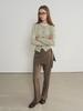 GENERALIDEA Skirt Layered Bootcut Slacks [Taupe] / Gf1Lpt502