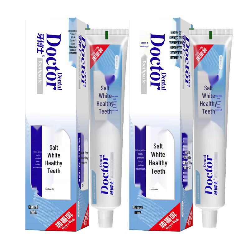 Dr. Ya Salt White Toothpaste 105g Twin Pack