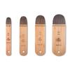 Artsecret Flat Brush with Grey Squirrel Hair Blend & Carbonized Bamboo Handle for Watercolor, Gouache, Oil, & Acrylic Painting