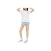 Vans Graphic Logo Breathable Training Sports Casual Short Sleeve T-Shirt Women Tops White VN0A7YH6WHT