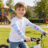 Kids Sun Protection Sleeves, Cute Animal Car Print Arm Sleeves with Thumb Holes, Breathable UV Protection Cooling Sleeves for Boys Girls