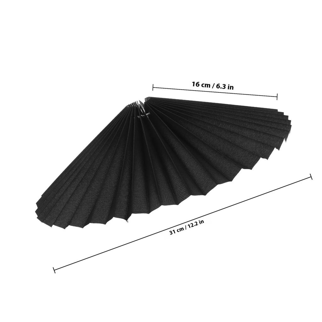 Pleated Iron Frame Fabric Lamp Shade Small Size Table Lampshade for Desk Bedside Decorative Modern Replacement Lampshade