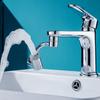 1080 Drehbar Rotierbar Sprühaufsatz Roboterarm Schwenkbar Wasserhahnverlängerung 2 Modi Spritzschutz Verlängerung Multifunktional