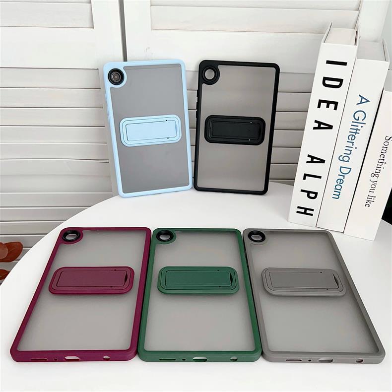S10FE Samsung A11 Tablet Frosted Stand Case - Full Coverage Anti-Drop Shell