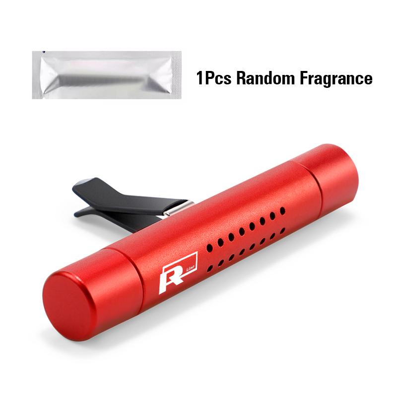 Car Air Outlet Fragrance Clip Air Freshener Auto Accessories For Volkswagen VW Polo Golf T5 Caddy T4 Touran GTI Passat Scirocco ze9