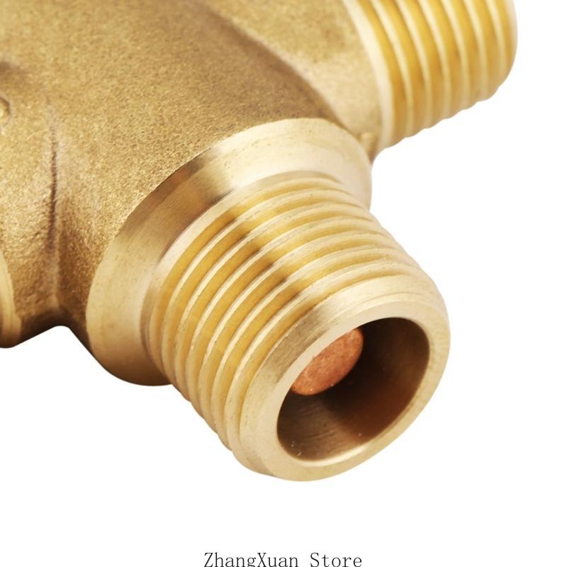 

Precisions Temperature Stability DN15 Brass Thermostatic Valves Thermostatic Mixing Valves for Domestic Plumbing 3XUF 1
