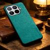 Phone Case - Solid Color Faux Leather Phone Case for Xiaomi 17T Pro Smart Precise Camera Hole Positions And Business Faux