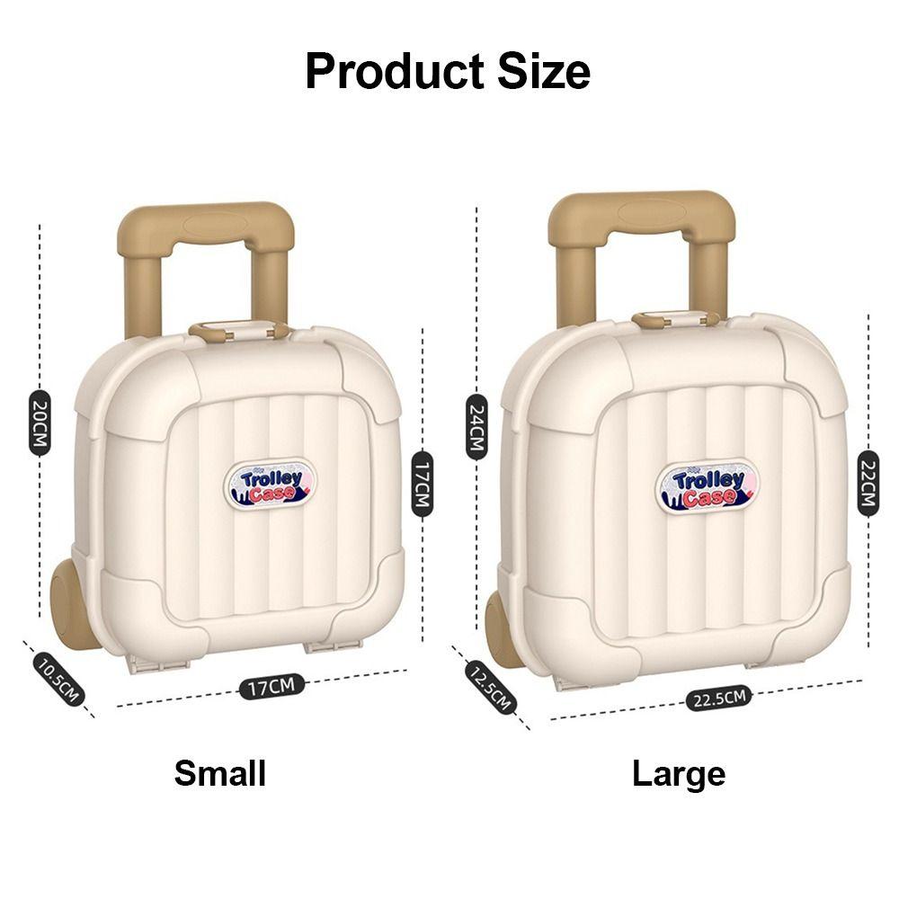 Extendable Handle Trolley Case Multicolor Travel Luggage Organizer Home Organization