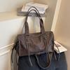 2026 Retro Motorcycle Crossbody Bag: Stylish & Spacious One-Shoulder Handbag for Women