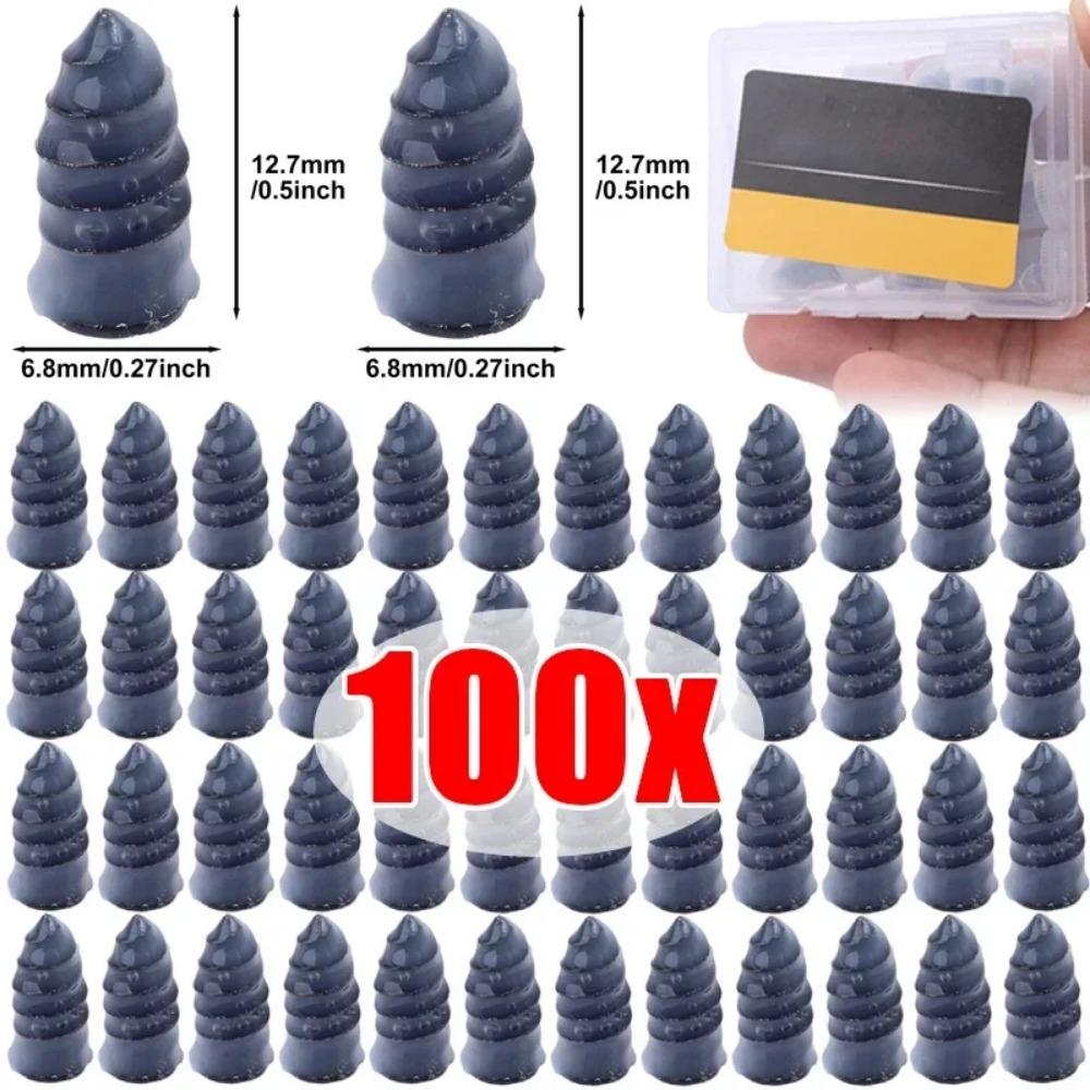 10-100Pcs Car Motorcycle Vacuum Tyre Repair Nails Truck Scooter Bike Tire Puncture Repair Tubeless Tools Car Tire Accessories