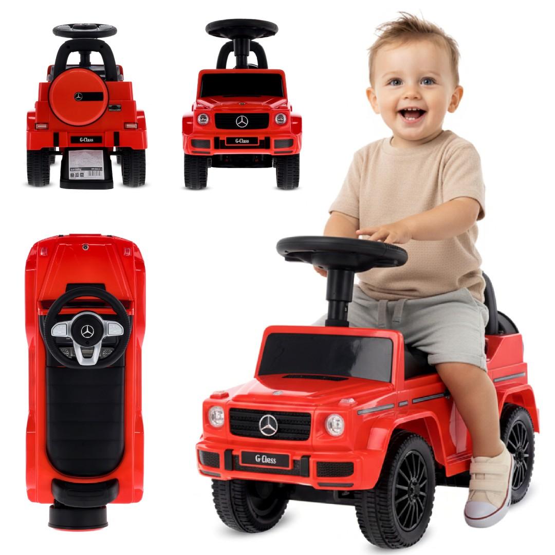 Kids Mercedes-Benz G-Class Red Ride-On Pusher