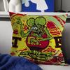RRat Fink Pillow Cover for Bedroom Room and Living Room Sofa Decorative Cushion Cover