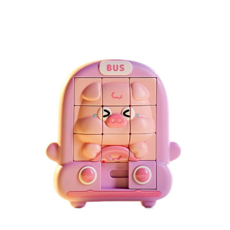 3D Cartoon Huarong Schiebespiel: Lernspielzeug für Baby & Kindergarten Denk- und Intelligenzentwicklung