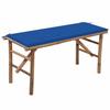 VidaXL Folding Garden Bench with Cushion Patio Bench Garden Furniture Patio Bench Outdoor Furniture Backyard 3063859