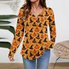 Women Long Sleeve Tops Dressy Casual V Neck Tshirts Basics Tee Vacation Fall Fashion Clothes