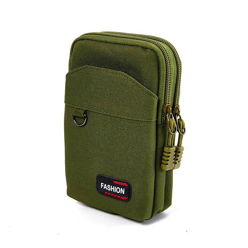 Çift Katmanlı EDC Molle Çanta Dış Mekan Askeri Bel Çantası Erkek Telefon Kılıfı Çanta