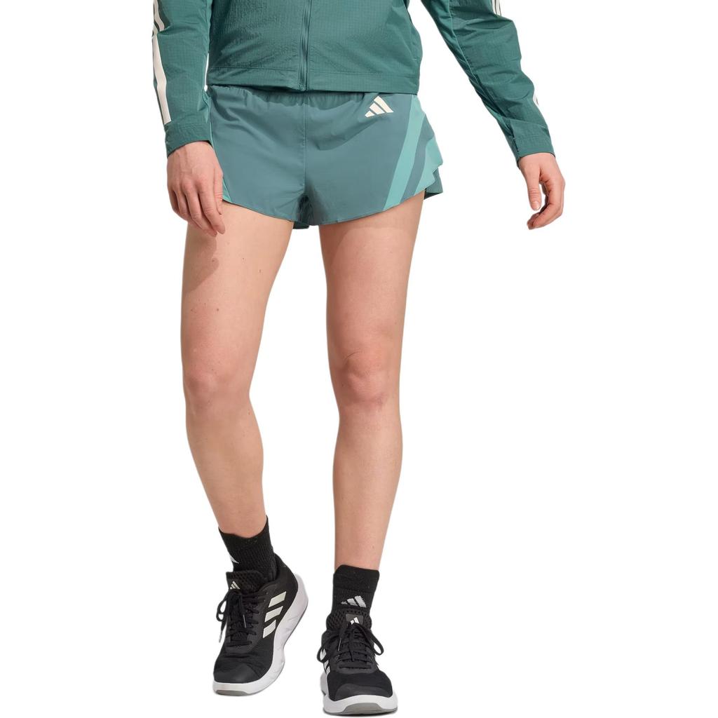 Women's Adidas Adizero Archive Running Gel Short 'Preloved Teal'