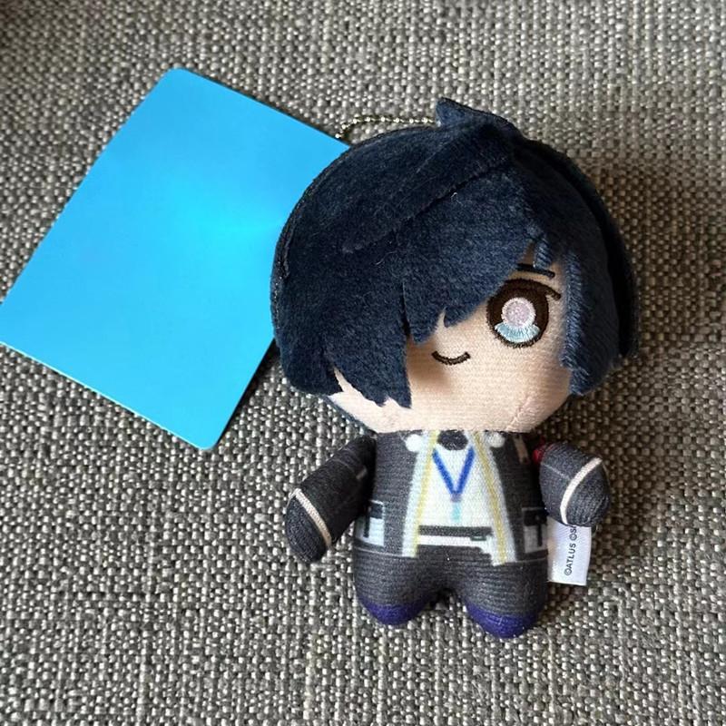 Anime Yuuki Makoto Aegis Shiomi Kotone Gorou Akechi Joker Shiomi Kotone Cosplay Anime Plüschtier Anhänger Kinder Weihnachtsgeschenke 10cm