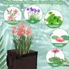 Mesh Pond Plant Basket Aquatic Plant Grow Bag Reusable Large Planter Pots with Handles for Growing Water Lilies Lotus Aquatic Plants