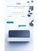 High-Volume Bluetooth Subwoofer Speaker with Voice Announcer