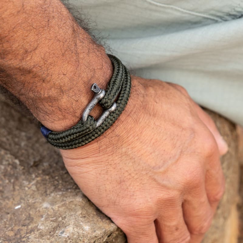 PIG & HEN Salty Steve Bracelet - Army X Vintage