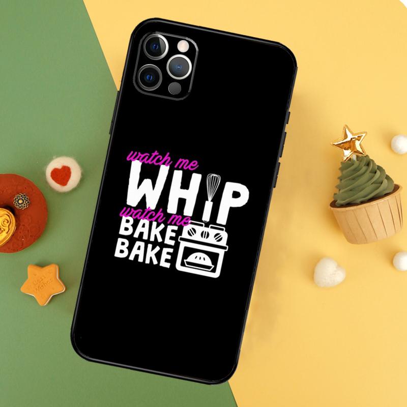 Love Baking Chef Knife Funda For iPhone 11 12 13 14 16 15 Pro Max Mini XS Max X XR SE2 7 8 14 16 15 Plus Phone Case