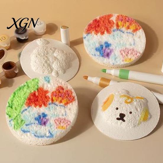 Soft Foam Sheets Texture Paper 3D Drawing Sheet Art Painting Paint White Cellulose Cards Kids Adults DIY Crafts Supplies Craft