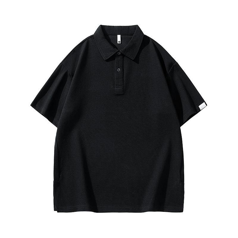 New Summer Short-sleeved Polo Shirt Men's Lapel T-shirt Men's Lapel Thin Short T-t-thigh