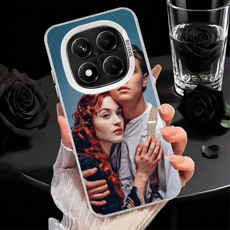 Titanic Film Rose Jack Weiche Handyhülle für Xiaomi Redmi Note 13 14 15 Pro Plus 12S 12 11S 11 11T 10S 10 Stoßfeste Hülle Rückseite S