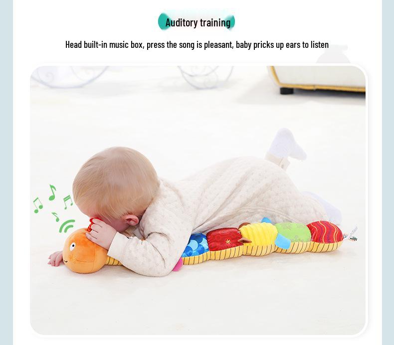 Sozzy Musical Crinkle Plush Doll for Newborns and Infants (0-3 Years)