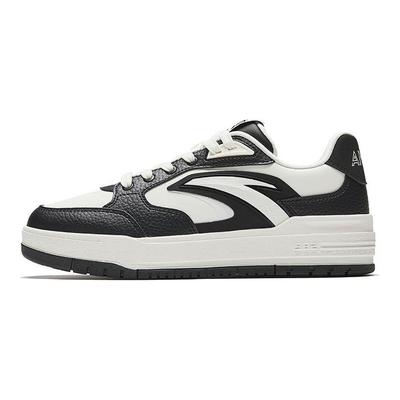982 Wygodne Codzienne Amortyzujące Wytrzymałe Niskie Buty Skateboardowe Damskie Trampki Podstawowe Czarny-Biały 122548066-2