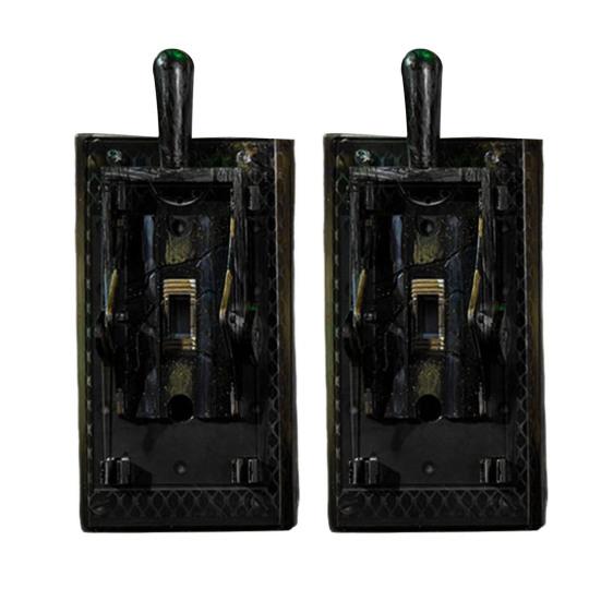 Terror-Switch Light Switch Cover Jump Scare Prank Decor for Halloween Screaming Sound Eerie Green Glow Spooky Haunted House Accessory