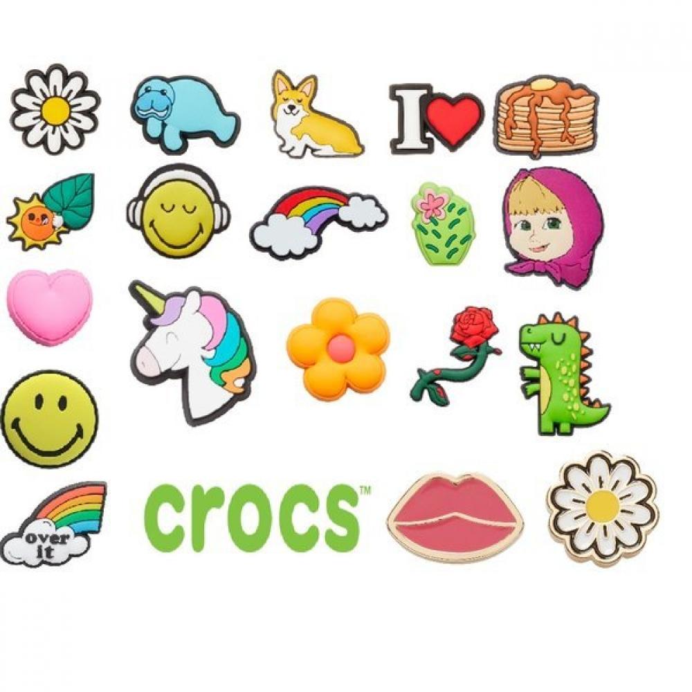 

Crocs Season Off Various Gbitz Characters+basic Gbitz butterfly metal