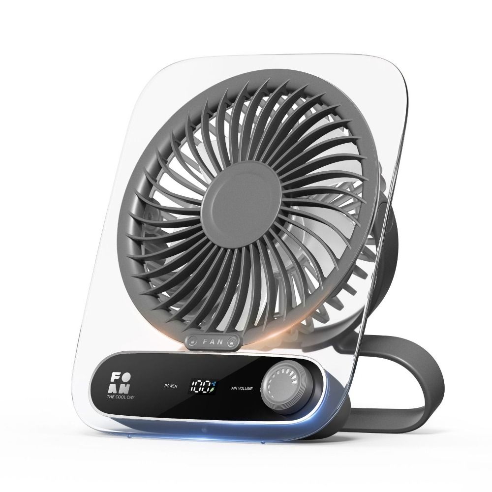 Speeds Adjustable USB Desk Fan Ultra-Quiet Mini Electric Fan Simple Table Cooling Fan  Home Office
