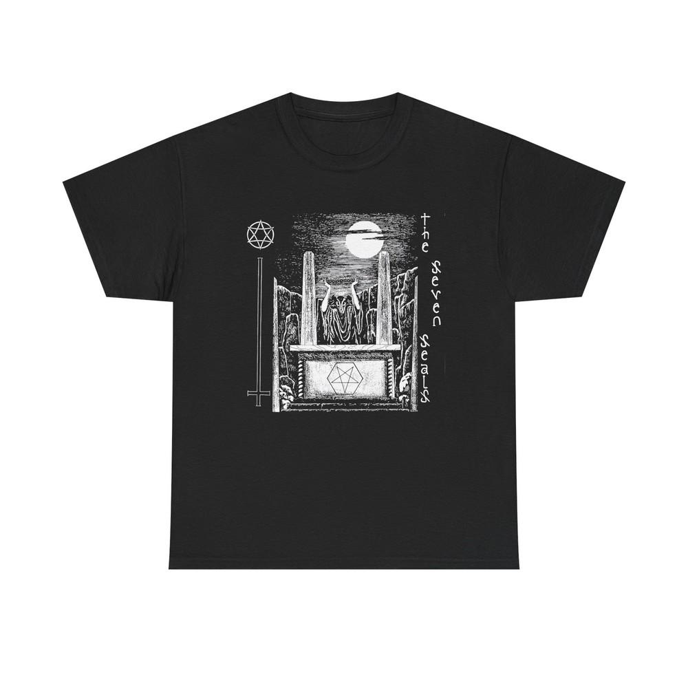 Decayed The Seven Seals | Portuguese Black Metal Unisex T-Shirt XXXXL