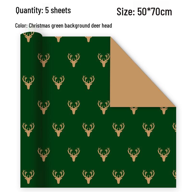 Vintage Style Christmas & Birthday Wrapping Paper for Gifts & Toys