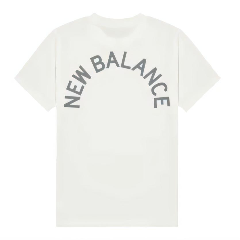 New Balance T Shirt Men s White MT51985-WT XL