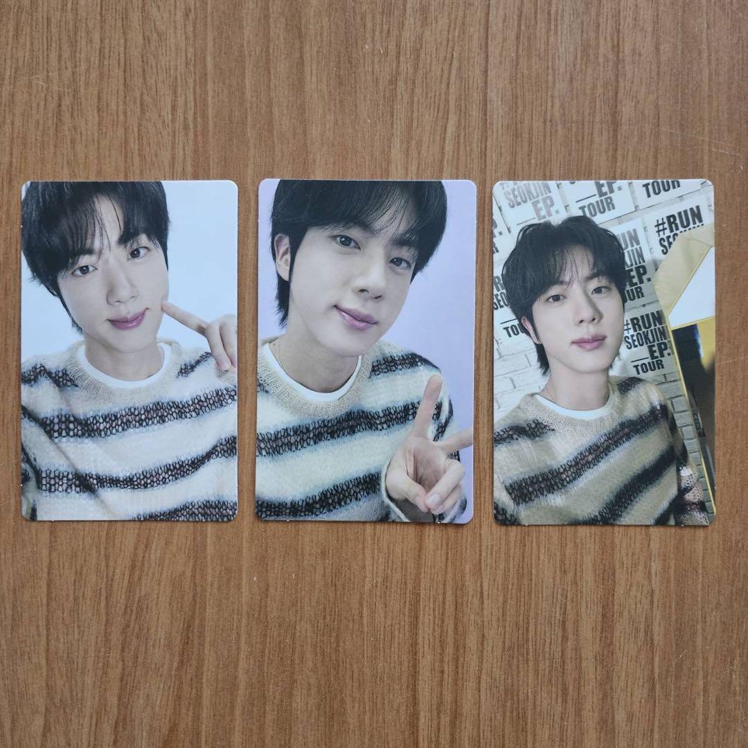 

[USED] Complete Special Photo Card RUNSEOKJIN Mini Photo BTS Jin