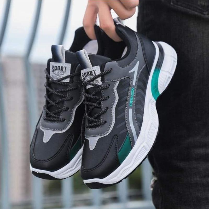 Autumn Winter Trendy Sneakers Men Platform Running Shoes Outdoor Warm Wear-resistant Casual Sneakers Fashion Shoes for Men