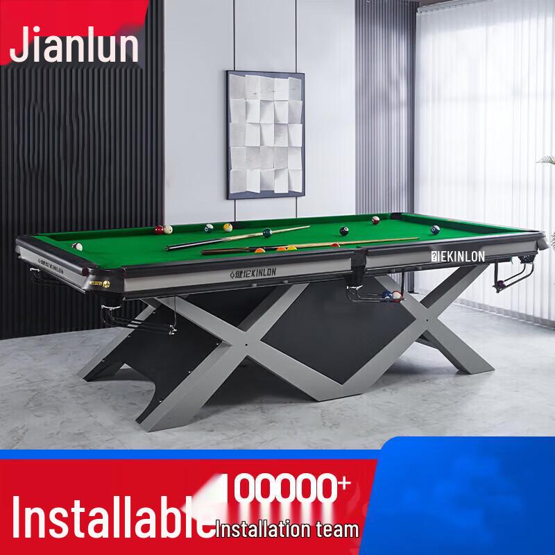 JEEANLEAN Indoor Chinese Style Billiard Table