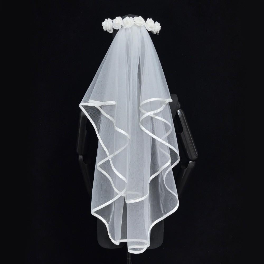 Double Layer Bridal Veil White Pearl Edged Wedding Veil Elegant Pearl Veil Wedding Bridal Party